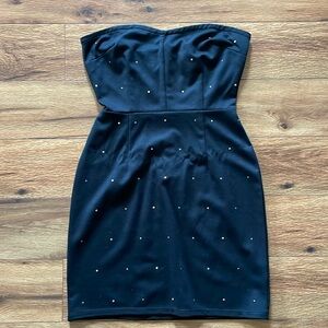 Silence and noise black tube dress